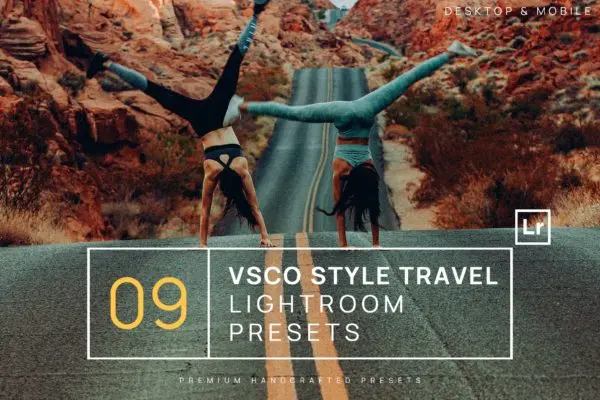 9款VSCO风格旅行主题Lightroom照片滤镜预设 9 VSCO Style Travel Lighroom Presets + Mobile