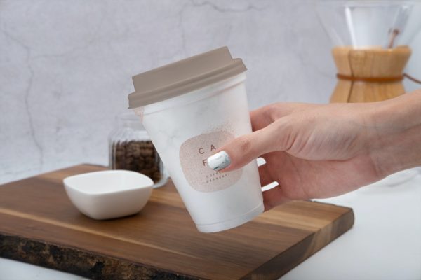 咖啡杯效果图展示样机 Coffee Cup Mockup