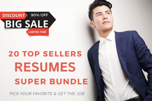最畅销经典个人简历模板 Top Selling – Resume Template
