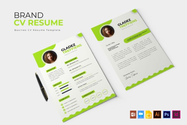 品牌策划/设计师个人简历模板 The Brand | CV & Resume