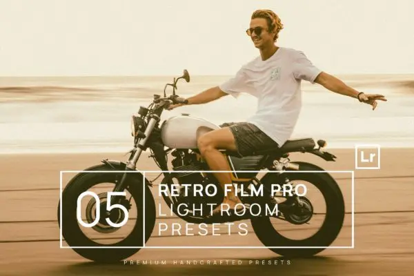 5款复古电影专业效果Lightroom滤镜预设 5 Retro Film Pro Lightroom Presets + Mobile