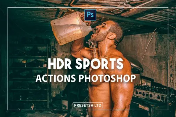 体育运动照片后期处理PS动作 Sports Photoshop Actions
