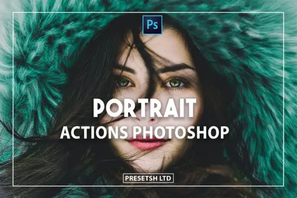 人物肖像照片后期处理PS动作 Portrait Photoshop Actions