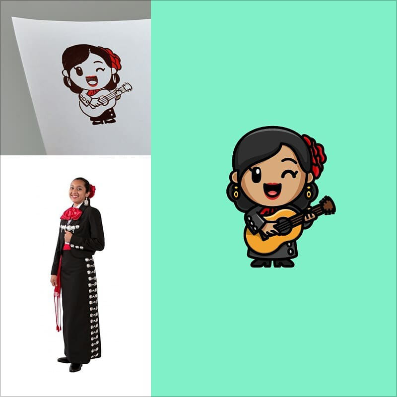 简约萌物！Alfrey Davilla可爱风格的logo设计
