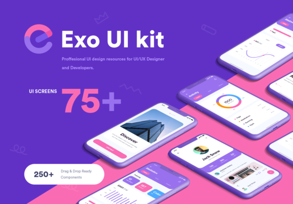 设计森林下午茶：多类型适用的App应用UI套件