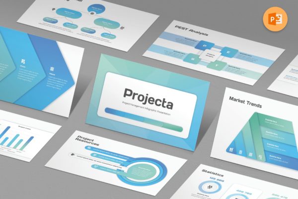 项目管理PPT幻灯片模板 Project Management PowerPoint Presentation