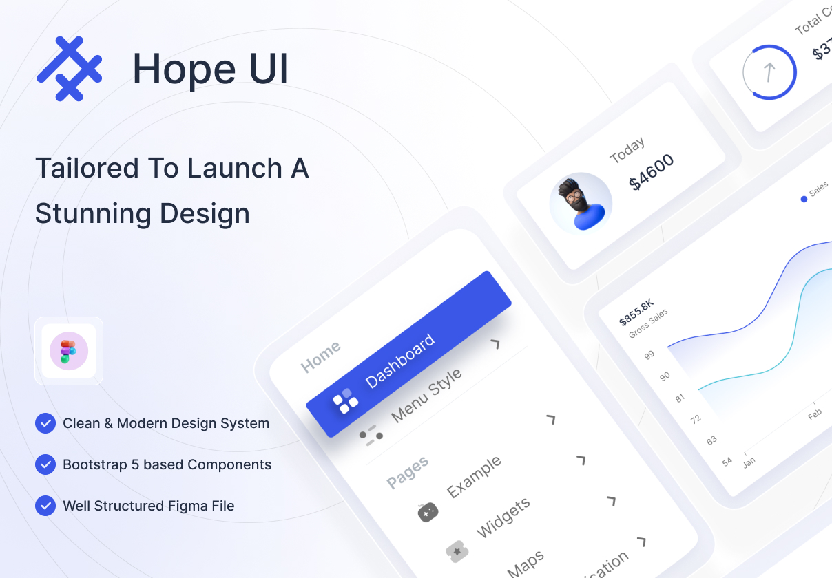 HOPE UI – Admin Dashboard UI Kit