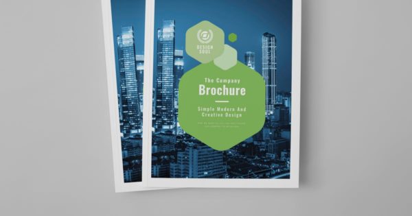 创意现代公司宣传册设计模板 The Brochure