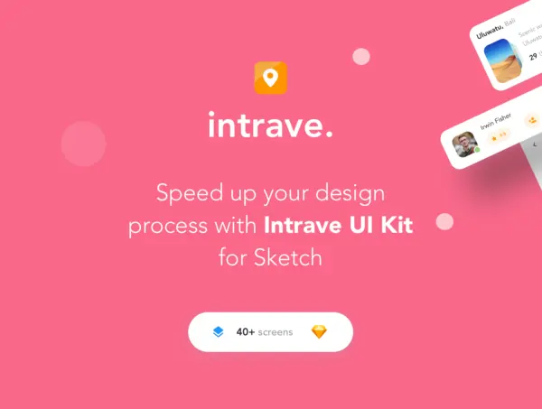 设计森林下午茶：旅行APP应用程序iOS UI设计套件