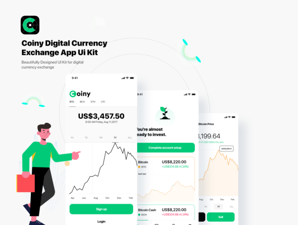 设计森林下午茶：金融/电子钱包App UI设计套件