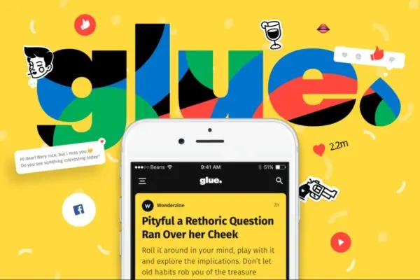 创意互联网APP应用UI设计套件素材 Glue UI Kit