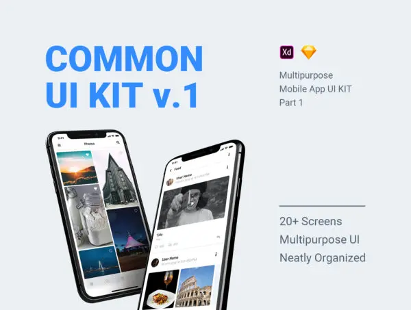 设计森林下午茶：多功能的通用APP UI套件