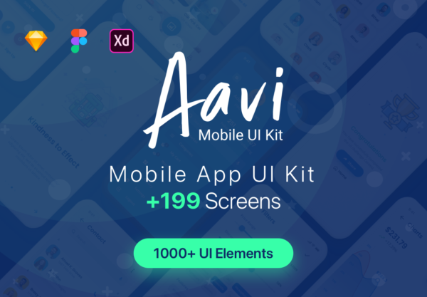 设计森林下午茶：通用移动应用程序 UI 套件
