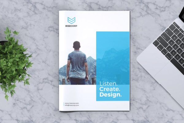 创意宣传册版式设计模板v15 Creative Brochure Template Vol. 15