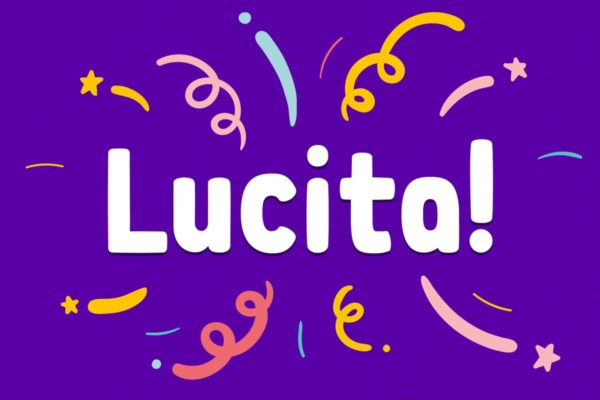 创意趣味儿童童趣无衬线粗圆体字体 Lucita – Fun Sans Serif Font