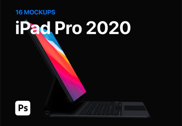 设计森林下午茶：超高分辨率iPad Pro 2020样机[1.33GB]