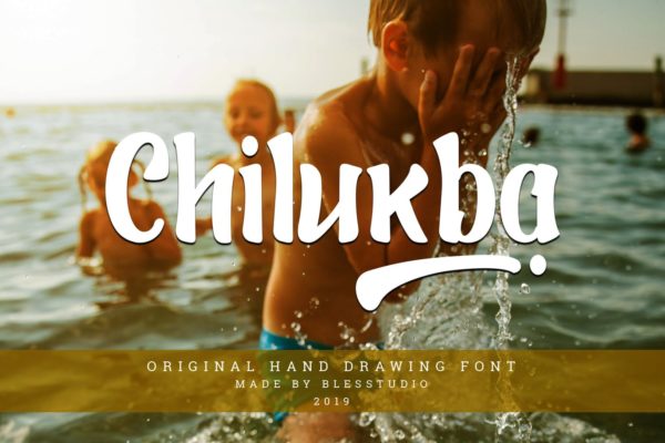 品牌设计＆印刷排版设计英文无衬线字体 Chilukba Font