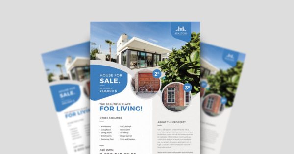 房地产业务宣传单素材 Real Estate Flyer