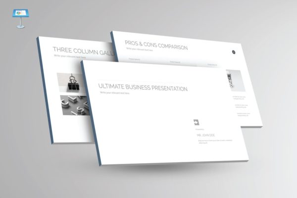 企业发展时间轴Keynote幻灯片素材 ULTIMATE – Multipurpose Keynote Template V3