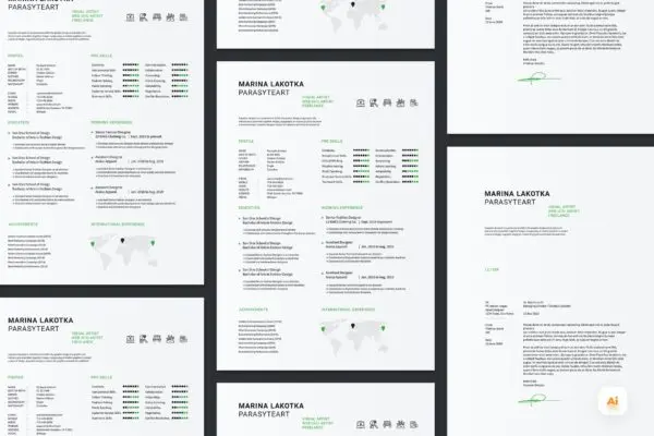 检测员求职应聘简历模板 CV Resume Template