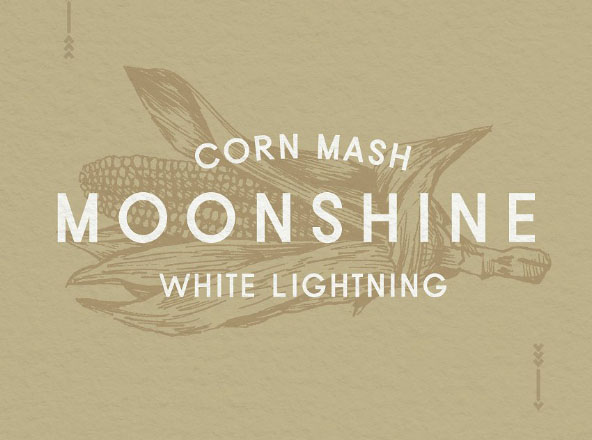 优雅无衬线大写英文字体素材 Moonshine Sans Serif Font