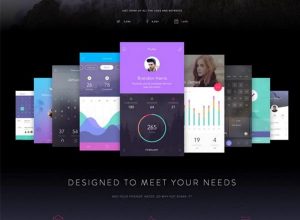 一套完美的 安卓风格的 App UI Kit ［sketch&PSD、1GB］