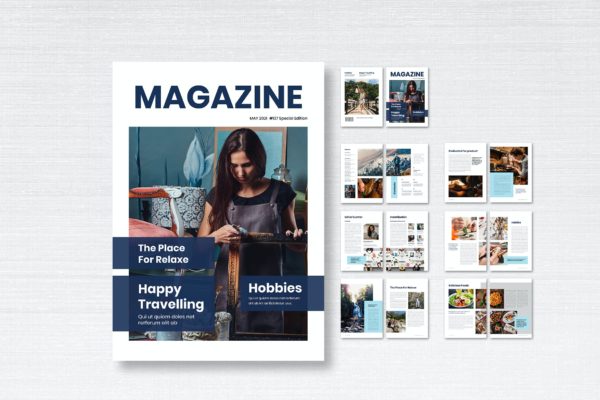 旅行社杂志画册 Travel Magazine