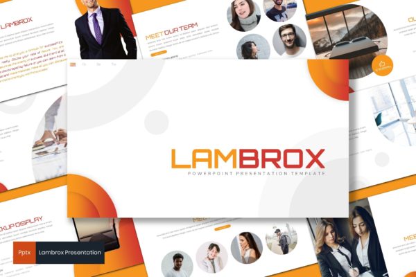 企业项目计划PPT设计模板 Lambrox – Business Powerpoint Template