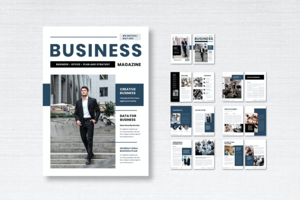 企业介绍画册设计 Business Magazine