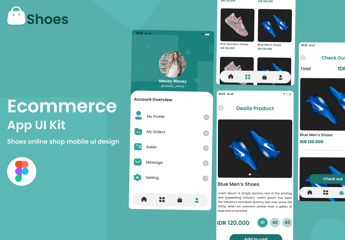 Shoes Ecommerce UI Kit