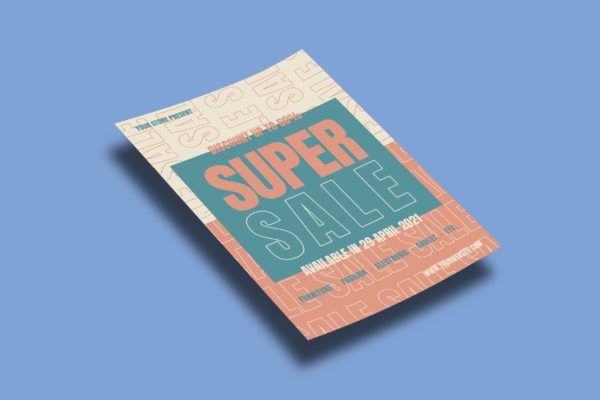 超级促销活动传单素材 Super Sale – Flyers Template