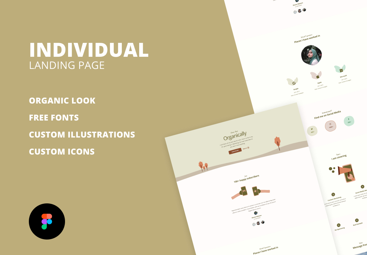 Individual Landing Page