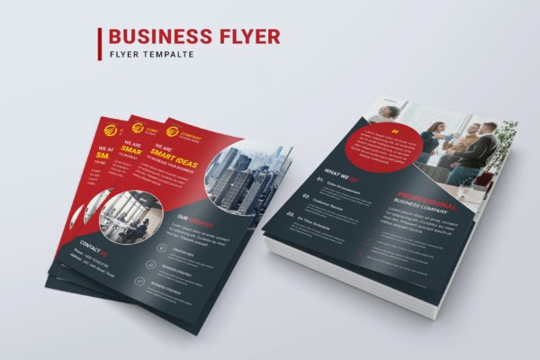 企业营销宣传海报设计模板 Business Flyer Template