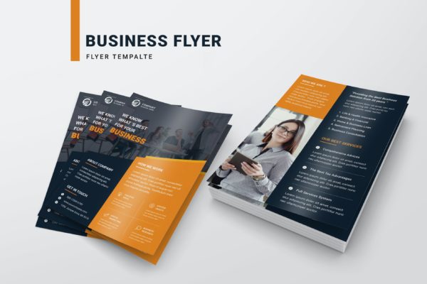 商业公司广告海报模板 Business Poster Template