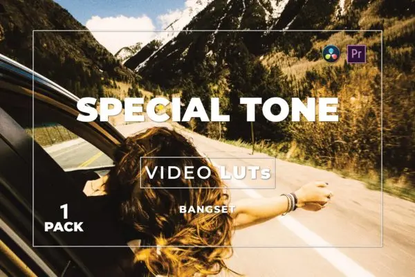 复古暖色调照片视频后期调色LUT预设包v1 Bangset Special Tone Pack 1 Video LUTs