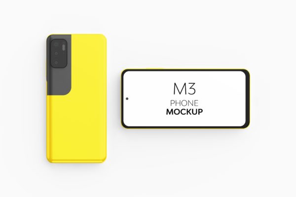 小米POCO M3 Pro手机样机v4 M3 Phone Mockup