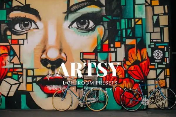 艺术作品摄影Lightroom调色预设 Artsy Lightroom Presets Dekstop and Mobile