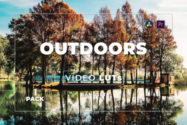 户外风景照片/视频后期调色LUT预设包v1 Bangset Outdoors Pack 1 Video LUTs