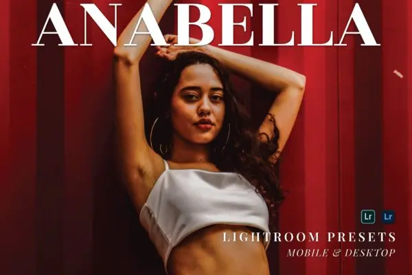 时尚模特照片处理LR预设 Anabella Mobile and Desktop Lightroom Presets