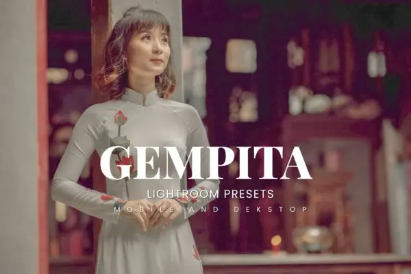 服装模特摄影Lightroom照片预设  Gempita Lightroom Presets Dekstop and Mobile