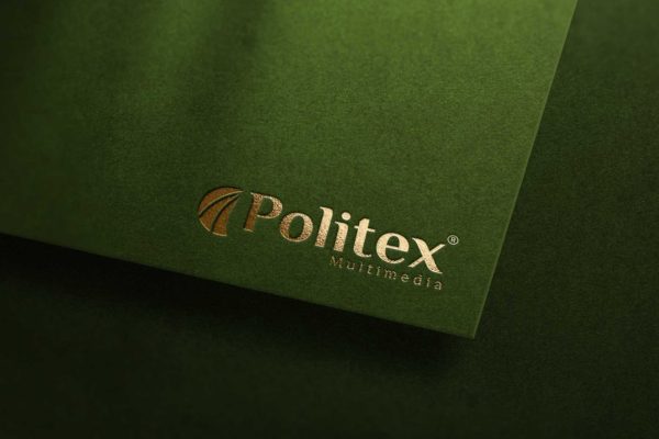 逼真的闪亮金色纹理标志Logo样机 –  Realistic Logo Mockup – Shiny Gold Texture