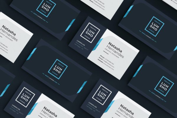 创意设计工作室名片模板 Business Card