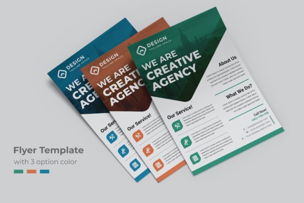 商业服务介绍海报传单设计模板 Business Flyer