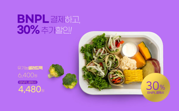 BNPL业务蔬菜便当食品海报设计韩国素材[psd]