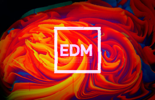 EDM电子音乐抽象背景海报设计韩国素材[psd]