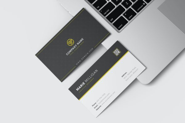 创意企业名片设计模板 Business Name Card Template