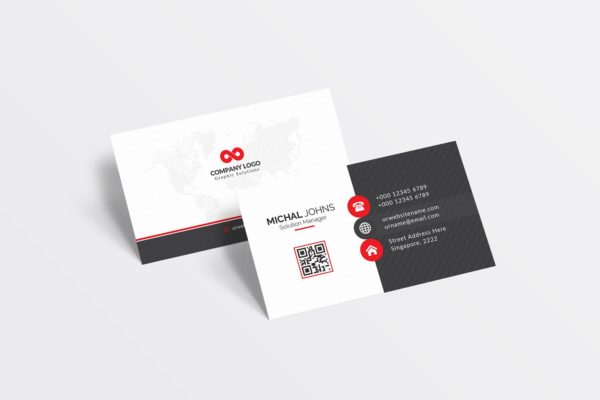经典排版风格企业名片设计模板 Business Card