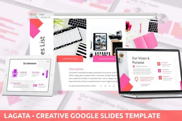 创意代理机构谷歌幻灯片模板下载 Lagata – Creative Google Slides Template