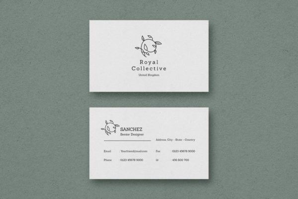 高级设计顾问名片设计模板v6 SGM – Business Card.06