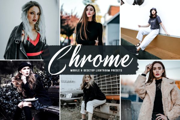 色彩对比增强人物摄影Lightroom预设 Chrome Mobile & Desktop Lightroom Presets